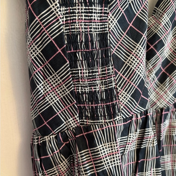 NWT Ckub Monaco Plaid Spaghetti Strap Top Large - Picture 4 of 6